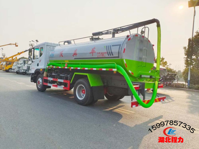 国六东风大多利卡D9吸粪车12方 专业高效的环卫利器